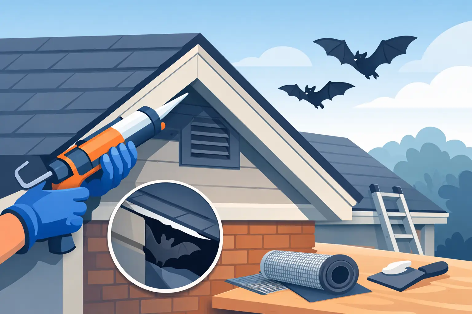 How to Seal Bat Entry Points the Right Way