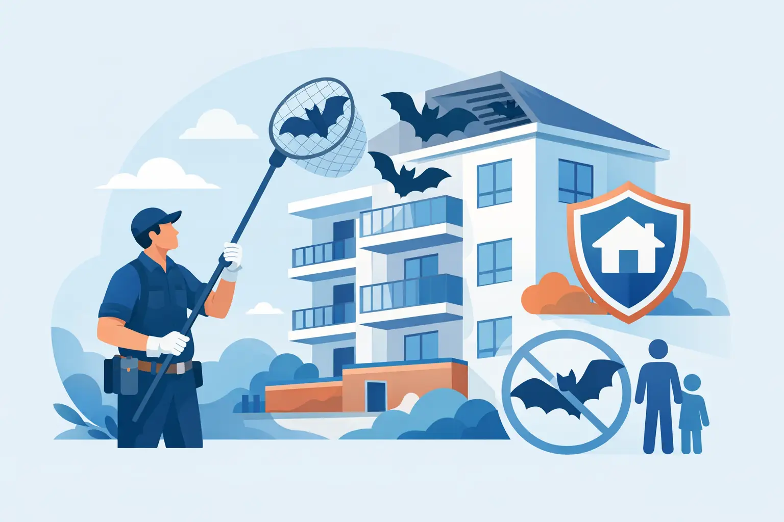 Apartment Building Bat Removal for Safer Units